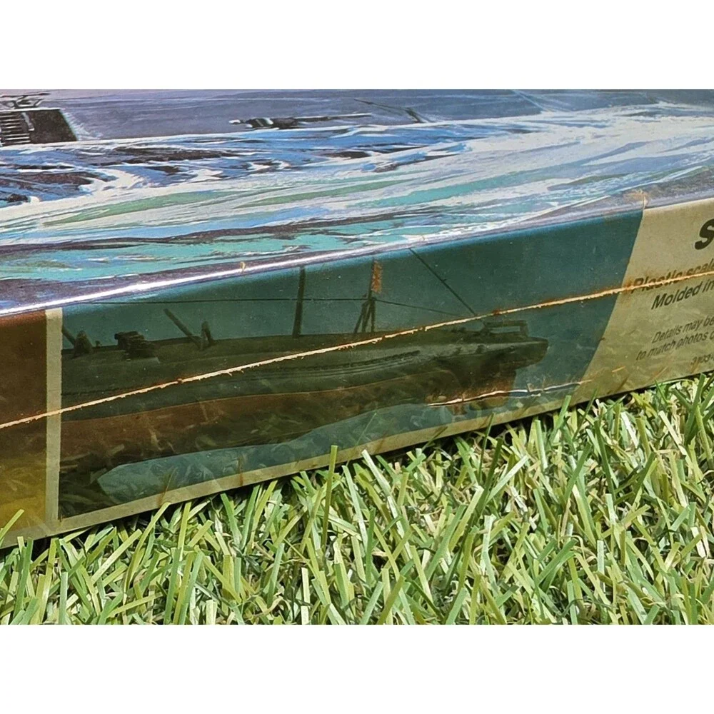 Vintage Monogram Japanese Submarine I-19 Model Kit #3103 New Sealed  15.5